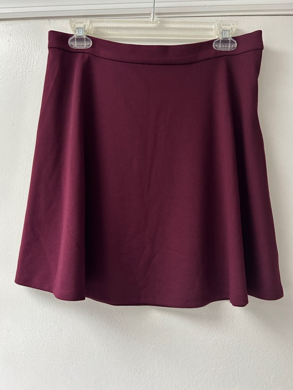 GAP Women’s A-Line Skirt in Deep Burgundy